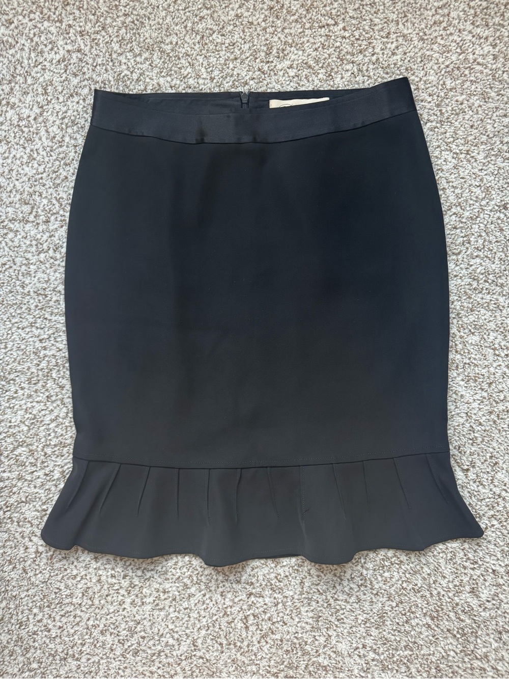 Blumarine Vintage Silk Lined Ruffle Skirt Italy M